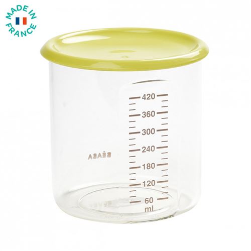 Beaba - Maxi + Portion 420 ml Tritan neon