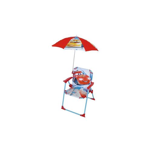 Fun House Disney Cars Chaise Pliable Avec Parasol Pour Enfant