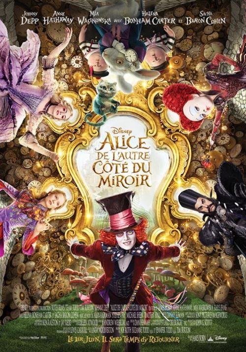 Alice de l'autre Côté du Miroir AFFICHE CINEMA ORIGINALE