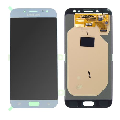 Ecran tactile + LCD bleu gris clair de remplacement pour Samsung Galaxy J7 2017 (J730 / J730F)