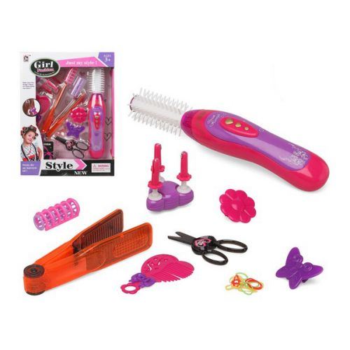 Tresseur de cheveux avec Accessoires Fashion Style Rose 118797