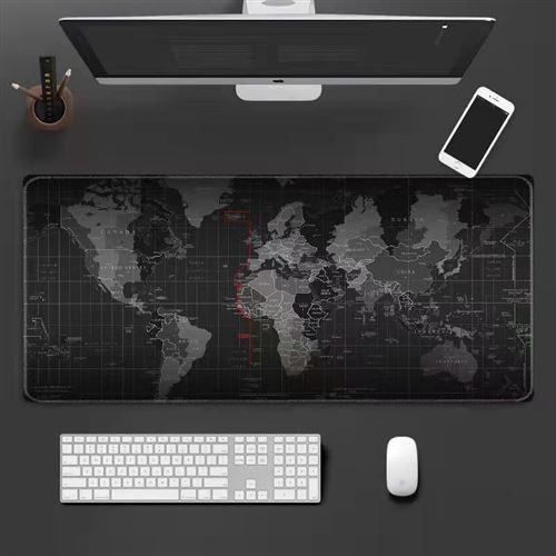 Sous main bureau carte du monde taille 57*33cm #MKWM08