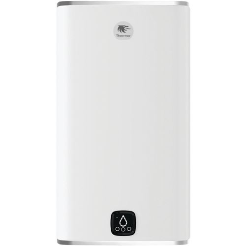 Non Communiqué Blanc Chauffe-Eau Électrique Malicio 3 Carré Vertical Mural - Thermor - 150L - Classe Énergétique Sanitaire : B