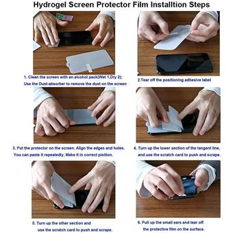 Lot De 2 Films Protection écran Hydrogel Pour Motorola Edge 60 - Taperso, Transparent, Neuf