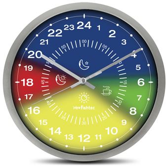Horloge FISHTEC 24 Heures journée organisée - 1