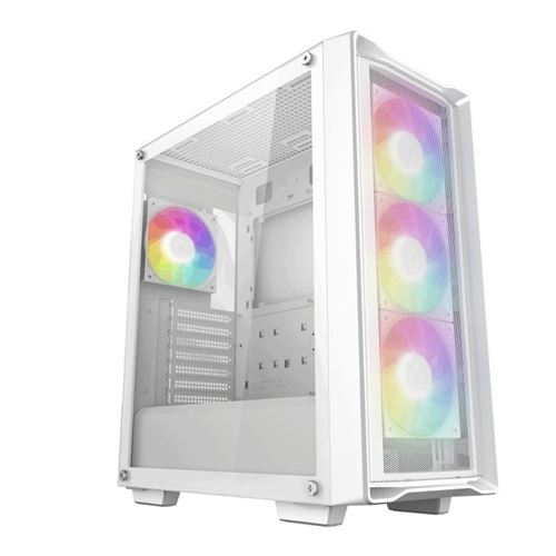Boîtier PC DeepCool CC560 MESH V2 WH Tour ATX Blanche - Image 4