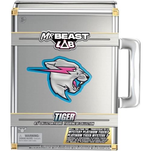 Figurine Collector - Moose Toys - Tigre Mr. Beast Lab - 8,8 Cm, Collection