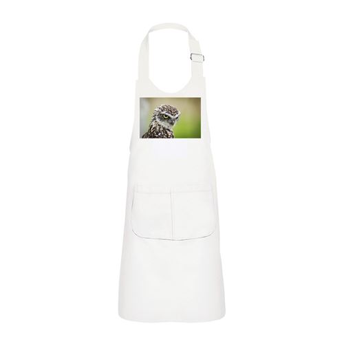 Fabulous Tablier Cuisine Enfant 2 Poches Blanc Bebe Chouette - Haut de gamme
