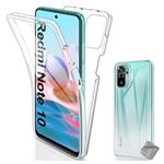 Xiaomi Redmi Note 10 4G - 2 films en verre trempé protection écran + coque