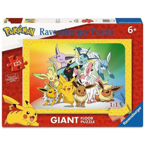 Puzzle Pokémon Giant Floor 125 pièces