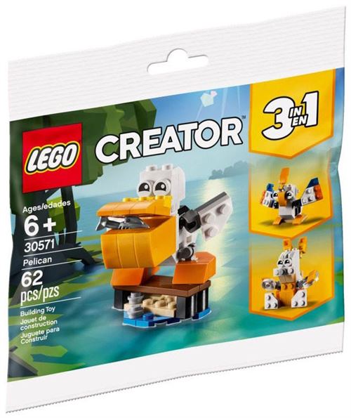 LEGO® Creator 30571 Le pélican Polybag État correct - N/A reconditionné disponible sur Fnac