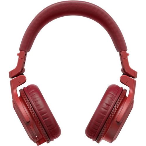 Pioneer DJ HDJ-CUE1BT DJ-Kopfhörer mit Bluetooth, Rot