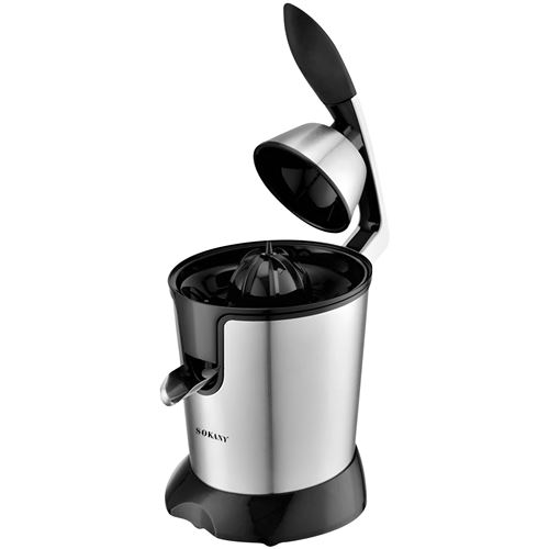 Sokany Presse-Agrumes &Eacute;lectrique 350W 400ml &agrave; Extraction Rapide Argent