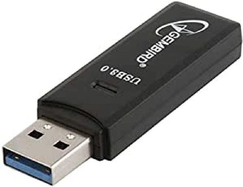 Gembird UHB-CR3-01 - Lecteur de carte (microSD, SD, microSDHC, microSDXC, MMC, RS-MMC, SDHC, SDXC, TransFlash) - USB 3.0
