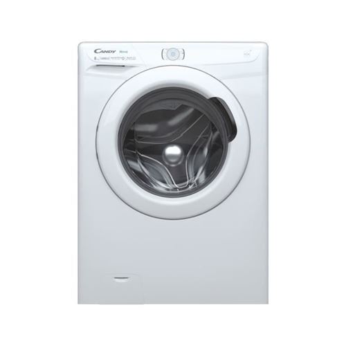Candy Nova NSO 148WM/1-S - Machine à laver - WiFi - largeur : 60 cm - profondeur : 52 cm - hauteur : 85 cm - chargement frontal - 58 litres - 8 kg - 1400 tours/min - blanc