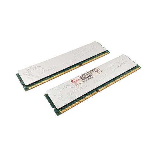 Kit Mémoires 4Go Ram (2X2Gb) Ddr3-1333 G.Skill F3-10666Cl7D-4Gbeco Dimm Pc3-10666
