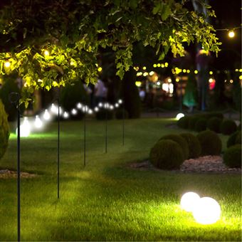 Esschert's Garden - Support pour guirlande et éclairages