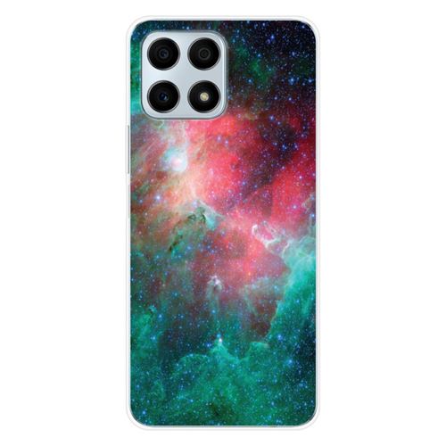 Coque en silicone imprimée compatible Huawei Honor X8A Nébuleuse