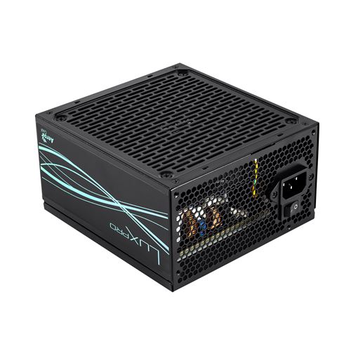 Non Communiqué Bronze Alimentation 550W Aerocool Luxpro550, 80Plus +88%, Ventilateur Fdb, 5 Ans De Garantie