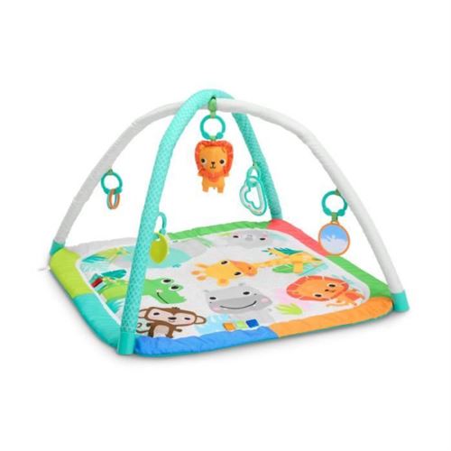 Non Communiqué Bright Starts Tapis De Sol Éveil Bébé Évolutif Pliable Jungle Arche Avec Jouets Sensor