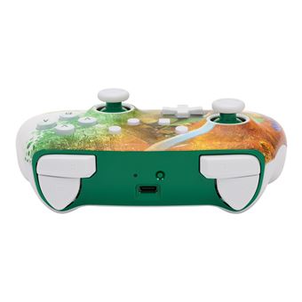Manette sans fil améliorée PowerA pour Nintendo Switch Link Watercolor