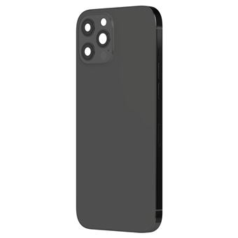 Châssis iPhone 12 Pro Max avec Vitre arrière de remplacement Clappio Gris foncé - 1