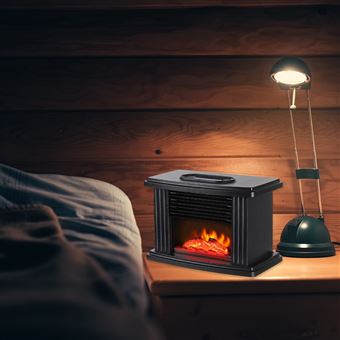 Chauffage électrique de cheminée 1000W,pour salon, chambre à coucher,  chauffage d'hiver - Chauffage - Achat & prix