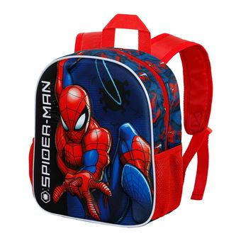 Marvel Sac à Dos Spiderman 3D En Peluche Rouge - Taille Unique, Sac à Dos Enfant