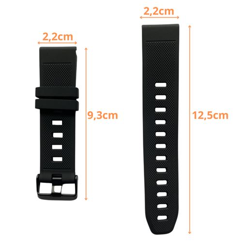 Bracelet de Montre en Silicone pour Garmin Epix Pro Isabel 2 Standard,  Saphir, 47mm 51mm, Quickfit 26mm 22mm - AliExpress