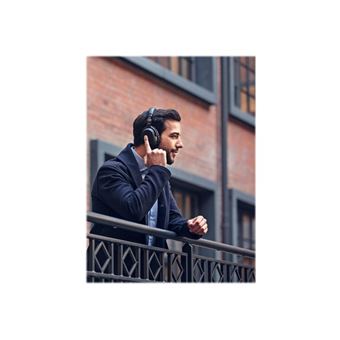 EPOS ADAPT 660 - Écouteurs avec micro - circum-aural - Bluetooth - sans fil, filaire - Suppresseur de bruit actif - jack 3,5mm, USB-A via adaptateur Bluetooth - noir - certifié Zoom, Certifié pour Microsoft Teams, Cisco Webex Certified, Certifié Alcat - 1
