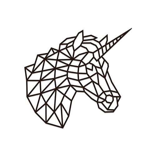 Puzzle mural en bois - Licorne 811 cm - Eco Wood Art