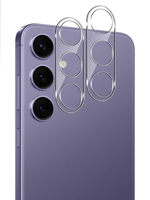 Verres Protection Camera Arriere Transparent X2 Pour Samsung Galaxy S24 Plus Little Boutik©