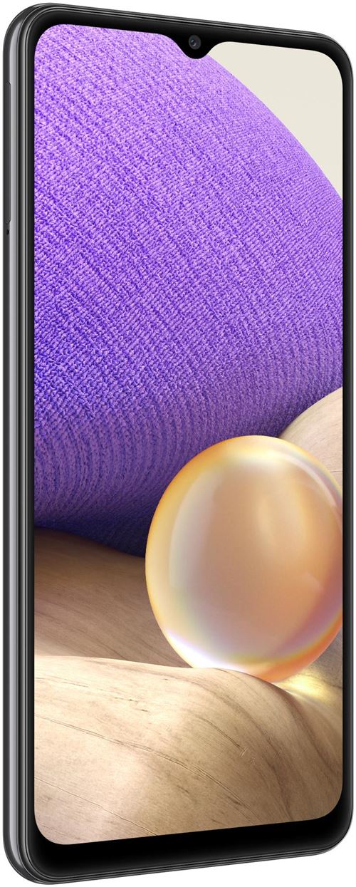 Samsung Galaxy A32 5G - 5G smartphone - double SIM - RAM 4 Go / Mémoire interne 64 Go - microSD slot - Écran LCD - 6.5"" - 1600 x 720 pixels - 4x caméras arrière 48 MP, 8 MP, 5 MP, 2 MP - front camera 13 MP - noir génial État correct - N/A reconditionné disponible sur Fnac
