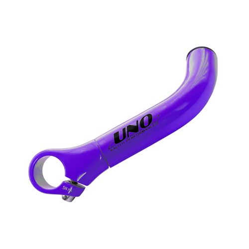 Embouts guidon UNO L : 125 mm Violet
