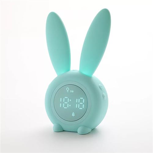 6€65 sur Réveil Numérique Veilleuse Lumière de 7 Couleurs Changement  Horloge avec Température cadeau Enfants Bébé ROUGE－Lewin Deal, Montre, Top  Prix