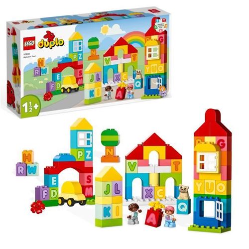 LEGO DUPLO - La Ville Alphabet - Jouet Educatif - Apprentissage des Lettres et Couleurs - Image 3