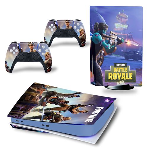 Sticker pour Sony Console PS5, Fortnite Battle Royale-1182