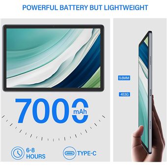 8€80 sur Tablette Tactile S18(WiFi) 10,36 Pouces Android 12, 8 Go