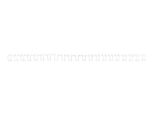 GBC MultiBind - 14 mm - 21 anneaux - A4 (210 x 297 mm) - 130 feuilles - blanc - 100 unités fil de ligature - pour P/N: IB271212, IB271250