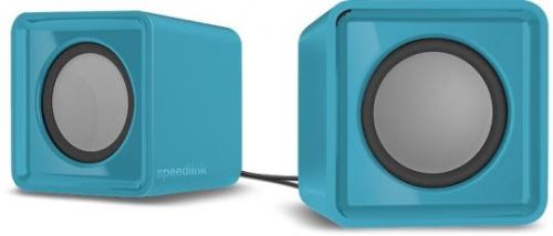 SPEEDLINK TWOXO - Luidsprekers - voor PC - 5 Watt (Totaal) - turquoise