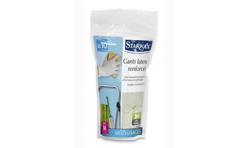 Accessoires de ménage_Cuisine et maison STARWAX 1725 GANTS LAT T.M X10