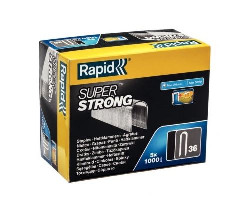 Rapid Agrafes Galvanisees Pour Cables - N?36/14 Mm - Image 1