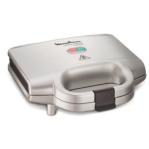Moulinex Ultracompact Sm156140 - Croque-Monsieur - 700 Watt - Argent