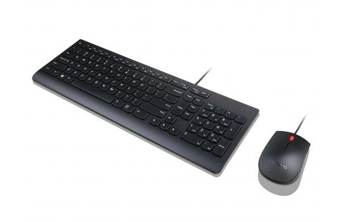 lenovo lenovo essential wired keyboard and mous