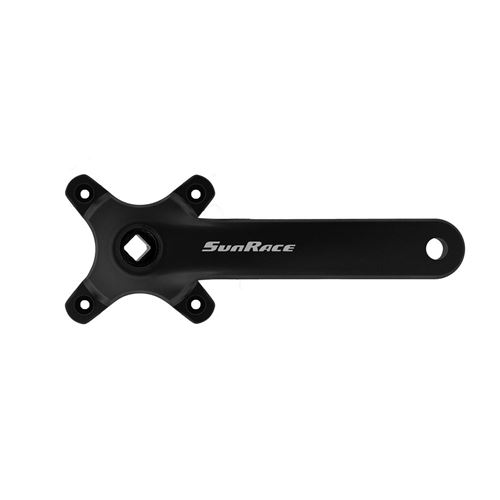 SunRace FCM800 Manivelle simple 175 mm noir