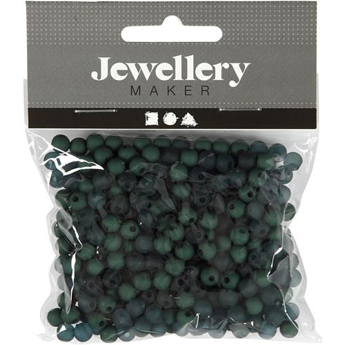 Creotime perles Bijoux 150 pièces bouteille verte