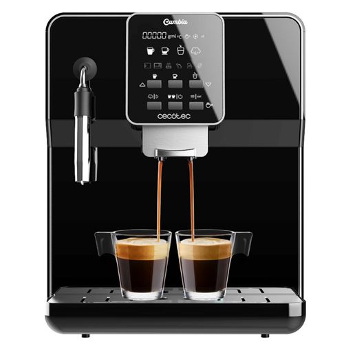 Cecotec Power Matic-ccino 6000 - Machine à café automatique avec buse vapeur Cappuccino - 19 bar - noir
