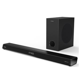 Grundig GSB 950 - Système de barre audio - pour la télévision - Canal 2.1 - sans fil - Bluetooth - Contrôlé par application - 120 watt (Totale) - noir - 1