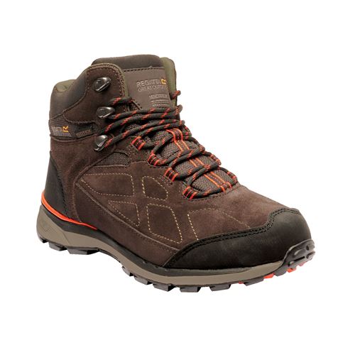 Regatta - Chaussures montantes de randonnée SAMARIS - Homme (43 FR) (Marron) - UTRG3661