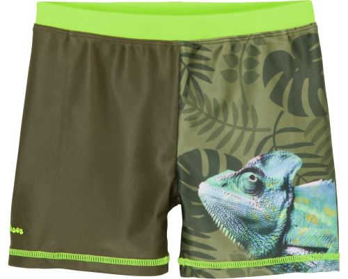 Playshoes shorts de bain vert olive résistant aux KameleonUV